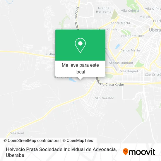 Helvecio Prata Sociedade Individual de Advocacia mapa
