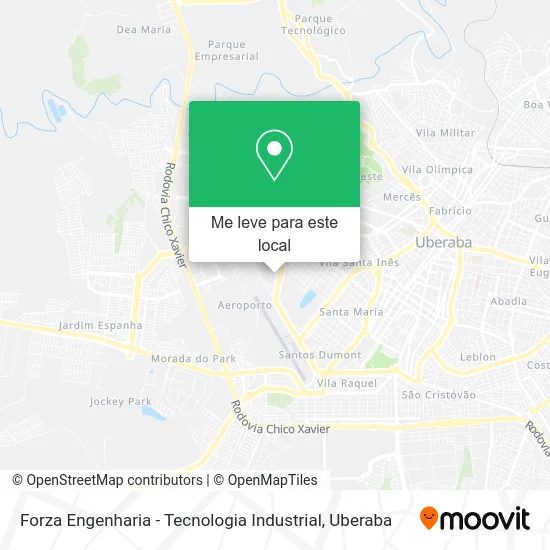 Forza Engenharia - Tecnologia Industrial mapa