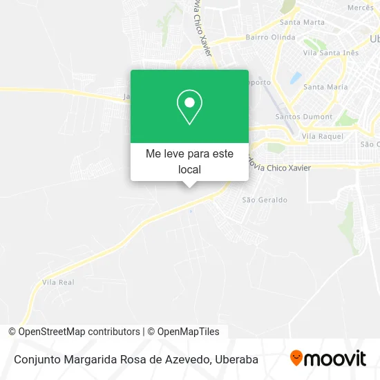 Conjunto Margarida Rosa de Azevedo mapa