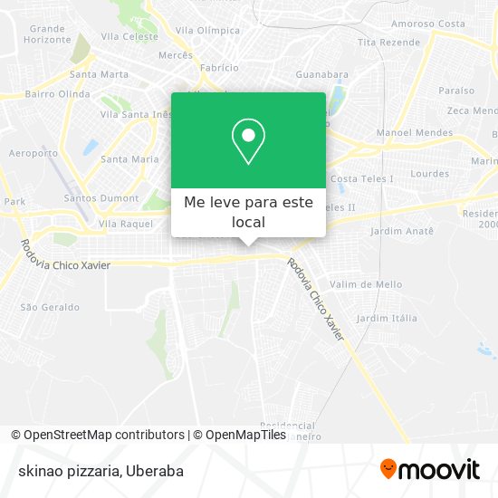 skinao pizzaria mapa