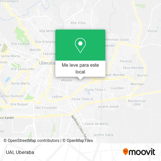 UAI mapa