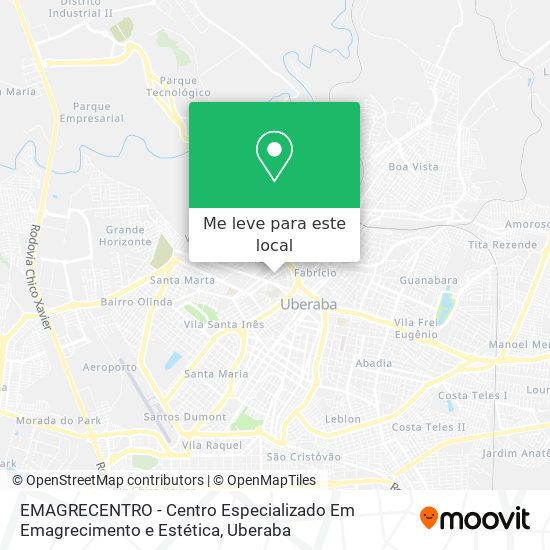 EMAGRECENTRO - Centro Especializado Em Emagrecimento e Estética mapa