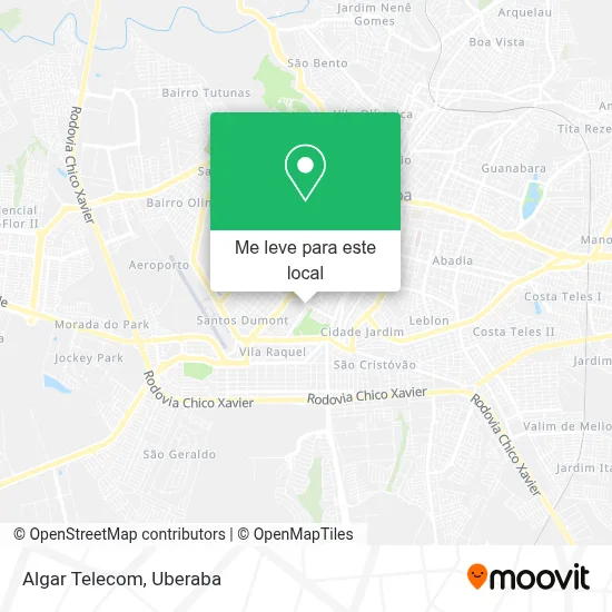 Algar Telecom mapa