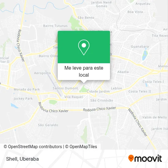 Shell mapa