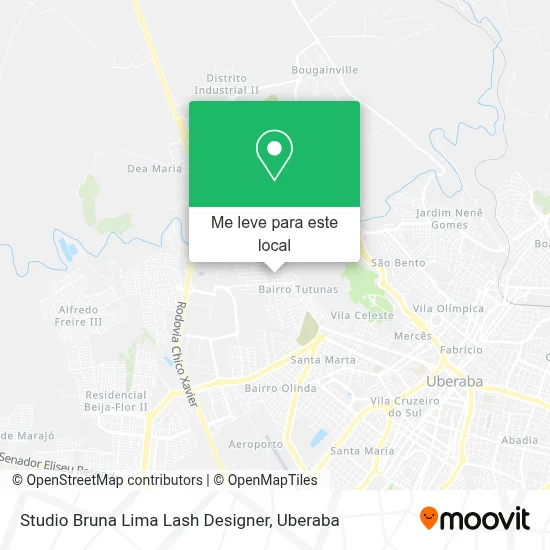 Studio Bruna Lima Lash Designer mapa