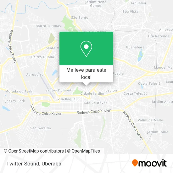 Twitter Sound mapa