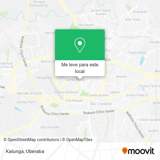 Kalunga mapa