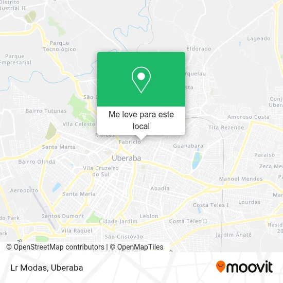 Lr Modas mapa