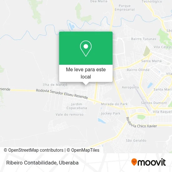 Ribeiro Contabilidade mapa