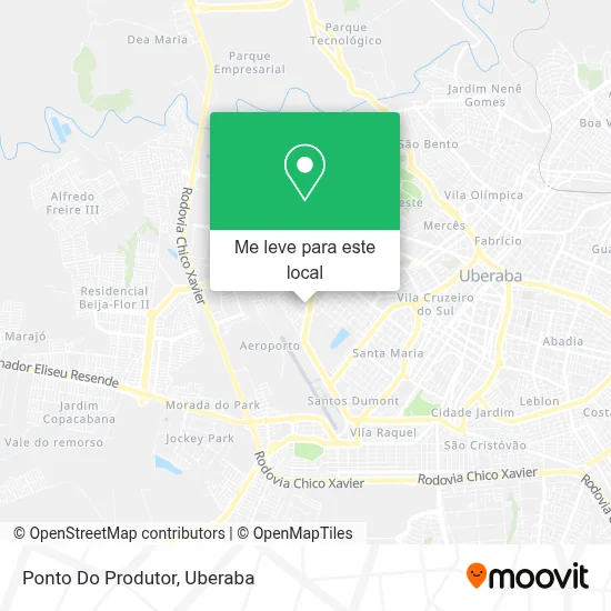Ponto Do Produtor mapa