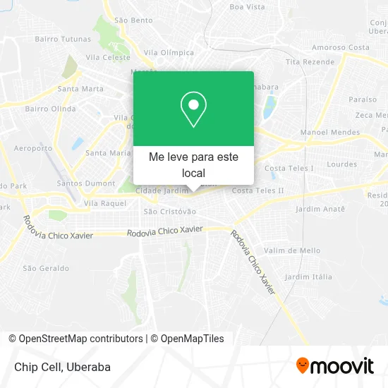Chip Cell mapa