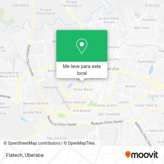 Flatech mapa