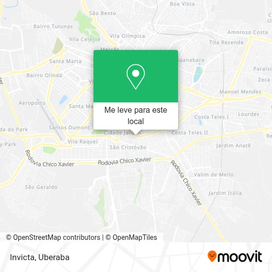 Invicta mapa