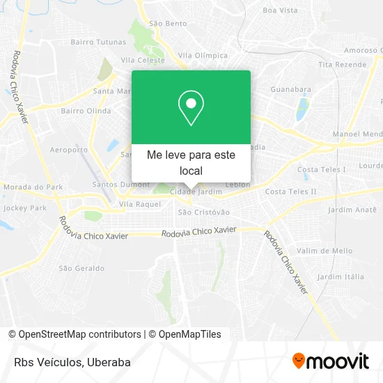 Rbs Veículos mapa