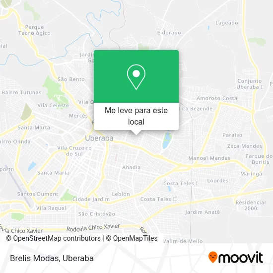 Brelis Modas mapa