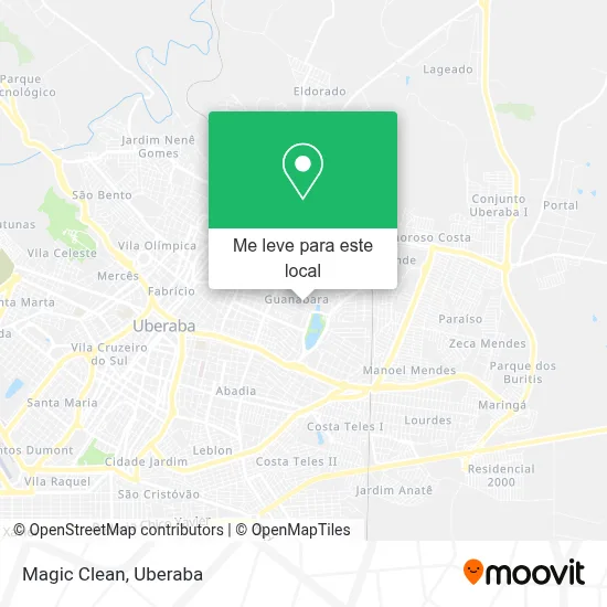 Magic Clean mapa