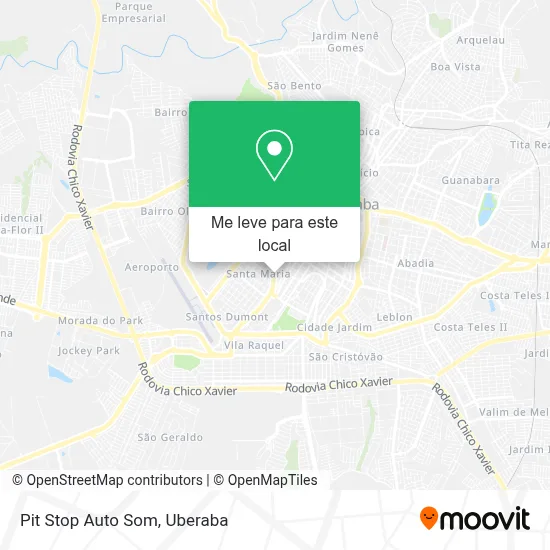 Pit Stop Auto Som mapa
