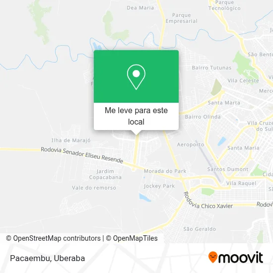 Pacaembu mapa