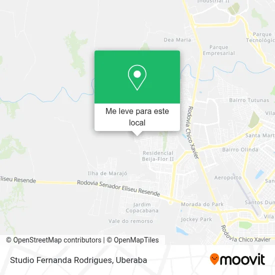 Studio Fernanda Rodrigues mapa