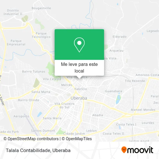 Talala Contabilidade mapa