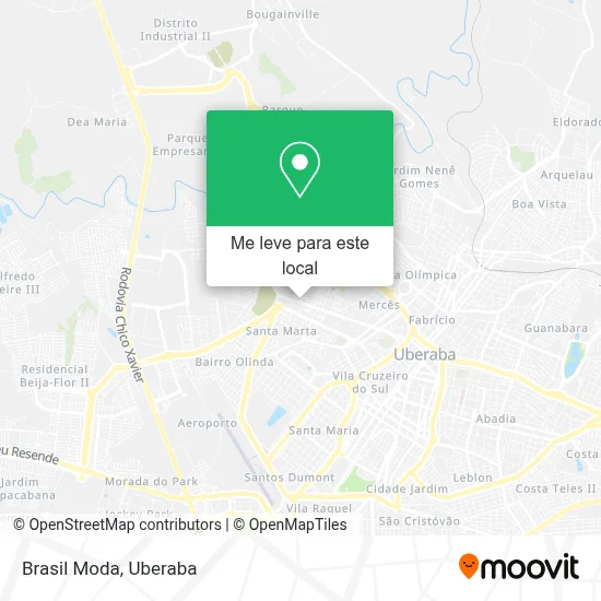 Brasil Moda mapa