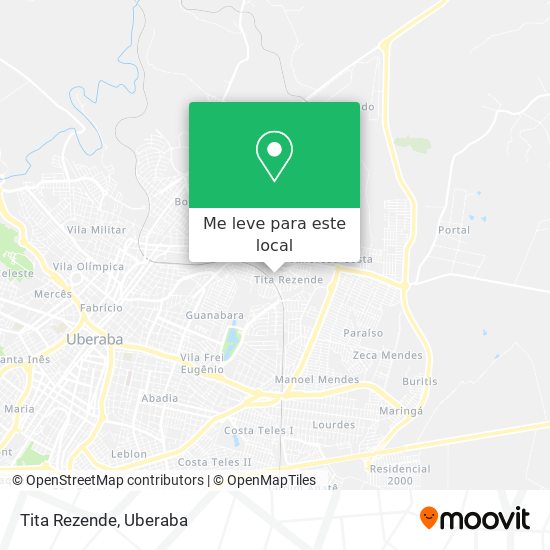 Tita Rezende mapa