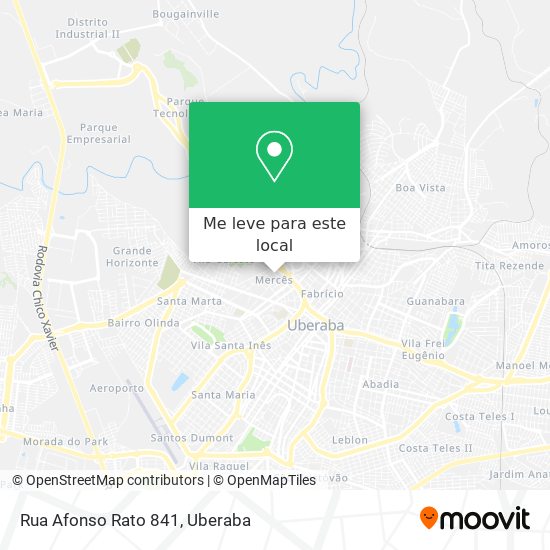 Rua Afonso Rato 841 mapa