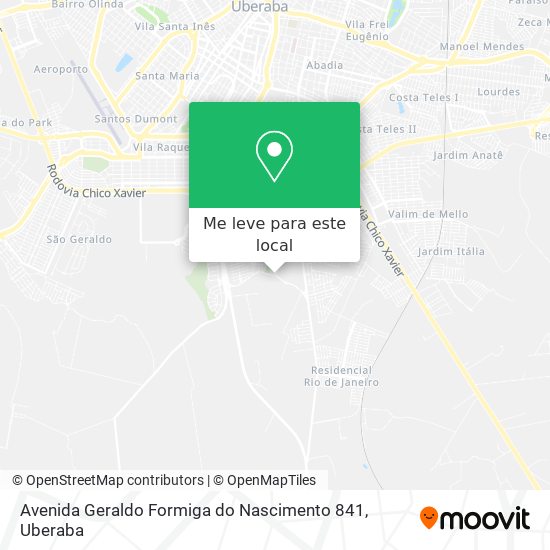 Avenida Geraldo Formiga do Nascimento 841 mapa