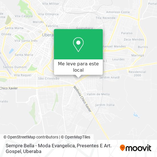 Sempre Bella - Moda Evangelica, Presentes E Art. Gospel mapa