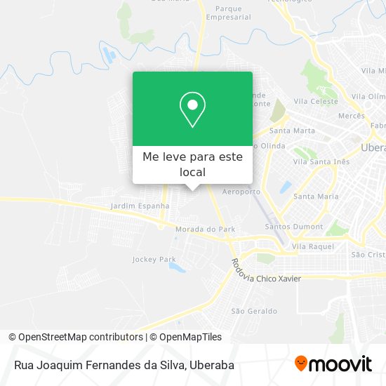 Rua Joaquim Fernandes da Silva mapa