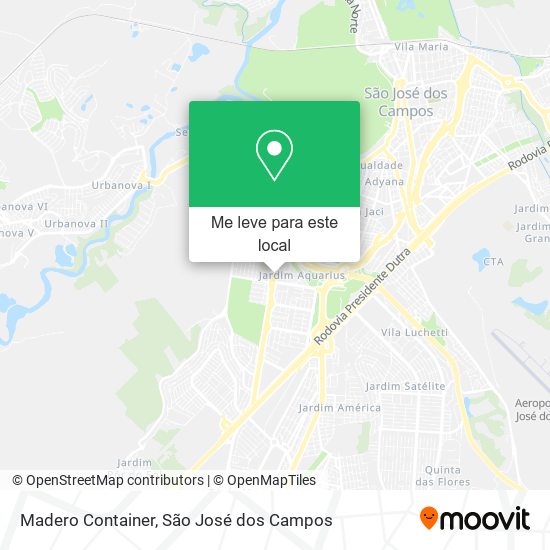 Madero Container mapa