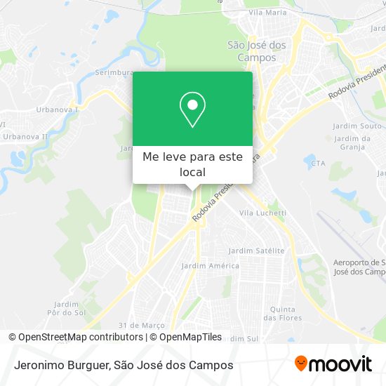 Jeronimo Burguer mapa
