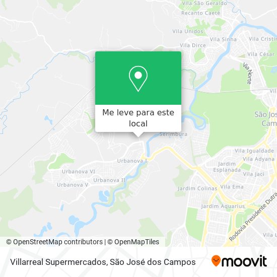 Villarreal Supermercados mapa