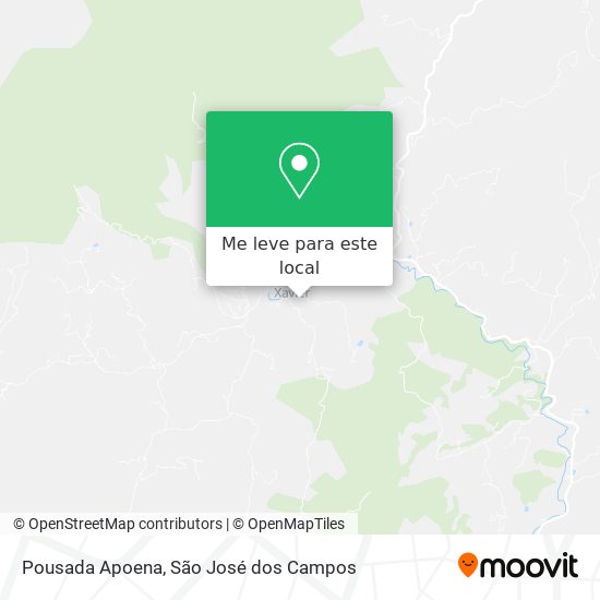 Pousada Apoena mapa