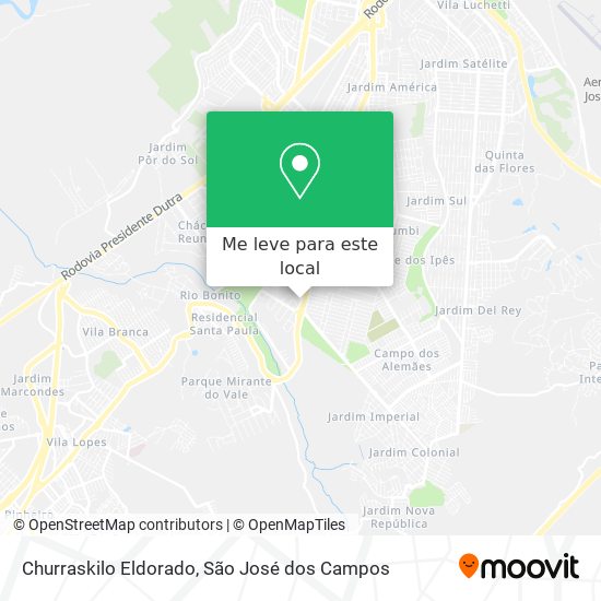 Churraskilo Eldorado mapa