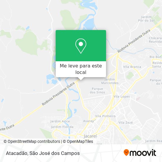 Atacadão mapa