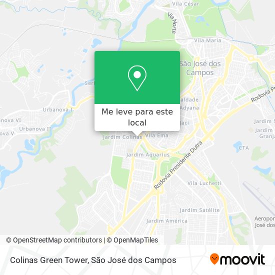 Colinas Green Tower mapa