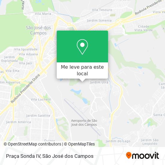 Praça Sonda IV mapa