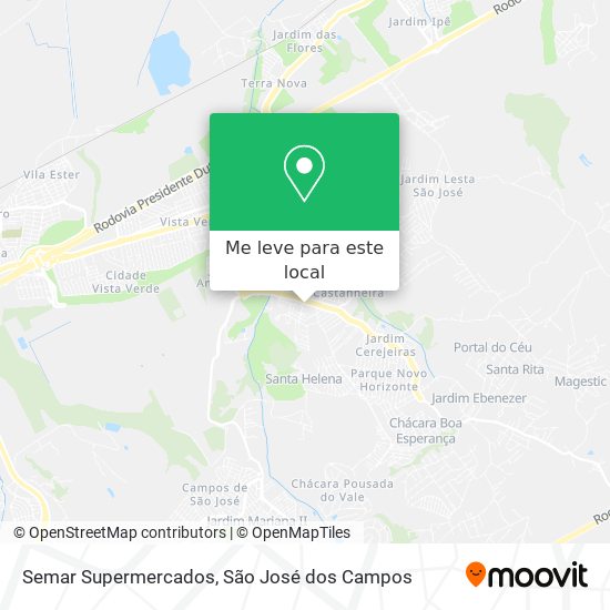 Semar Supermercados mapa