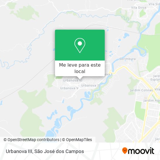 Urbanova III mapa