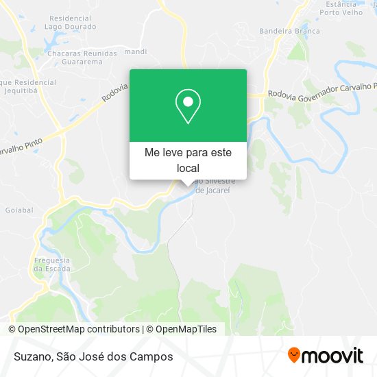 Suzano mapa