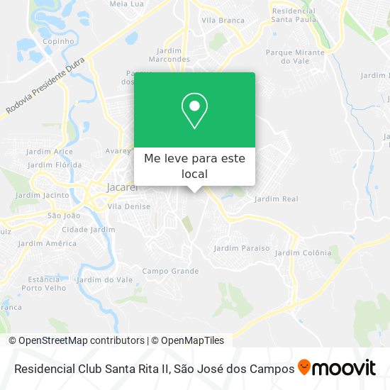 Residencial Club Santa Rita II mapa
