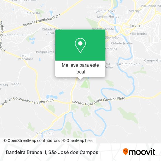 Bandeira Branca II mapa