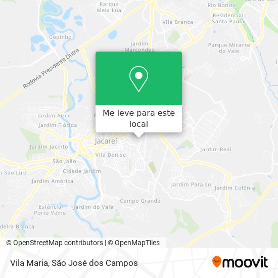Vila Maria mapa