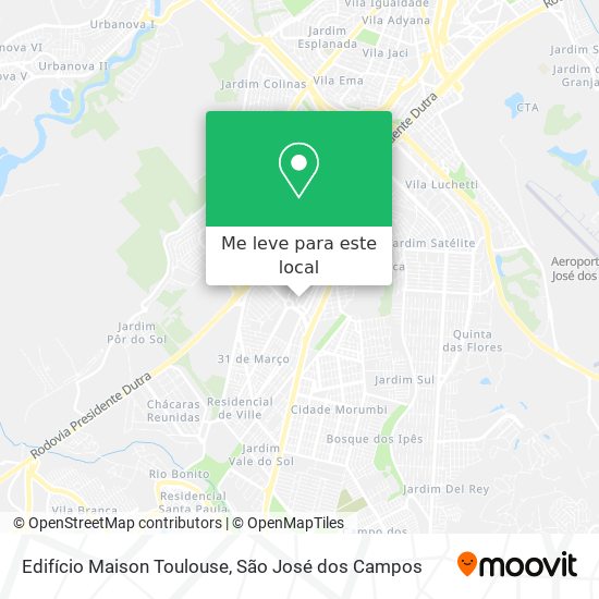 Edifício Maison Toulouse mapa