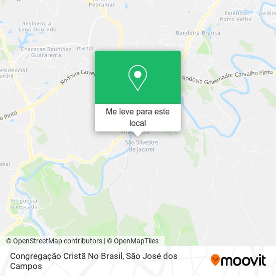 Congregação Cristã No Brasil mapa