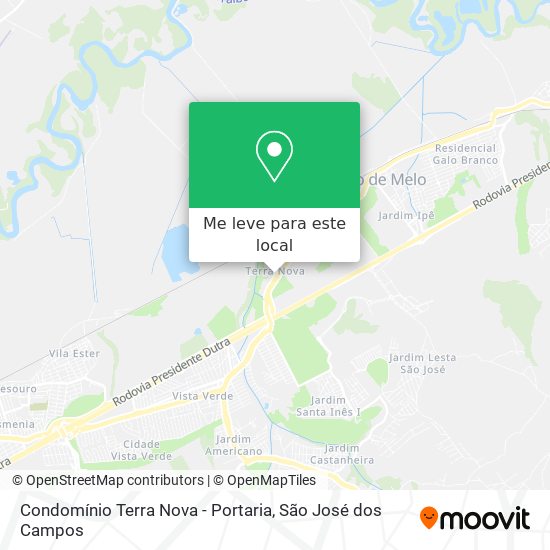 Condomínio Terra Nova - Portaria mapa