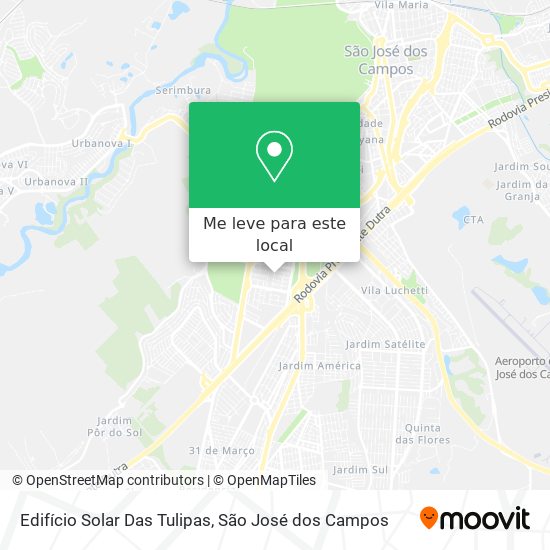 Edifício Solar Das Tulipas mapa