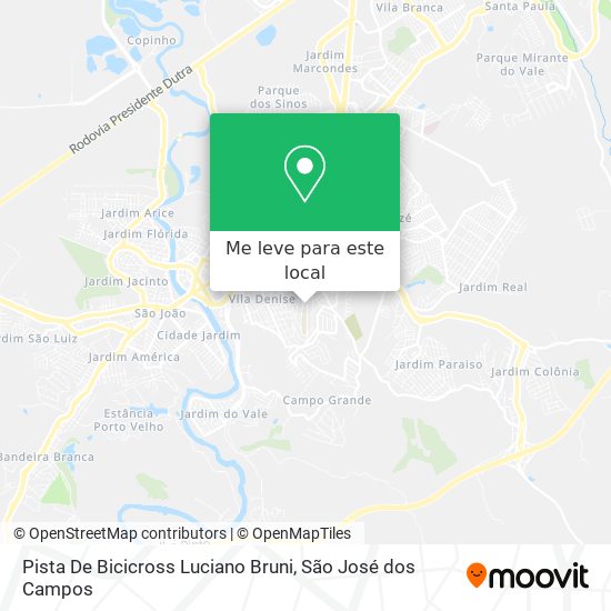 Pista De Bicicross Luciano Bruni mapa