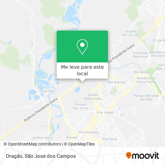 Dragão mapa
